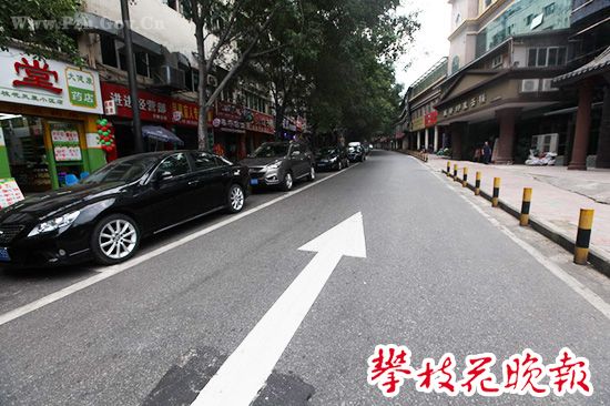 10月8日起 两条道路实行单向通行